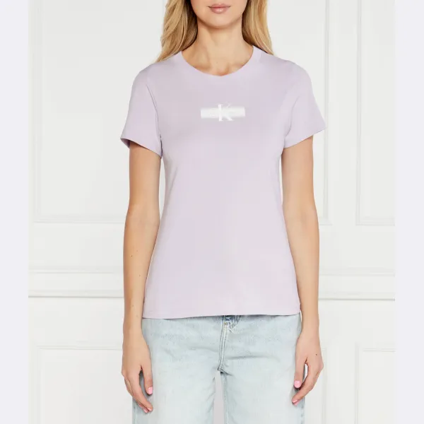 Футболка узкого кроя с эффектом потертости Calvin Klein, фиолетовый
Футболка узкого кроя с эффектом потертости Calvin Klein, фиолетовый