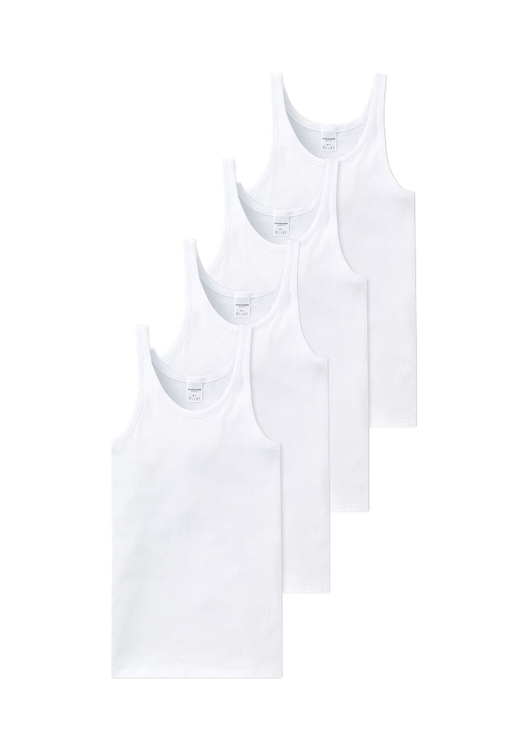 Майка/майка, комплект из 4 шт. Cotton Essentials в тонкую рубчику SCHIESSER, белый
Майка/майка, комплект из 4 шт. Cotton Essentials в тонкую рубчику SCHIESSER, белый