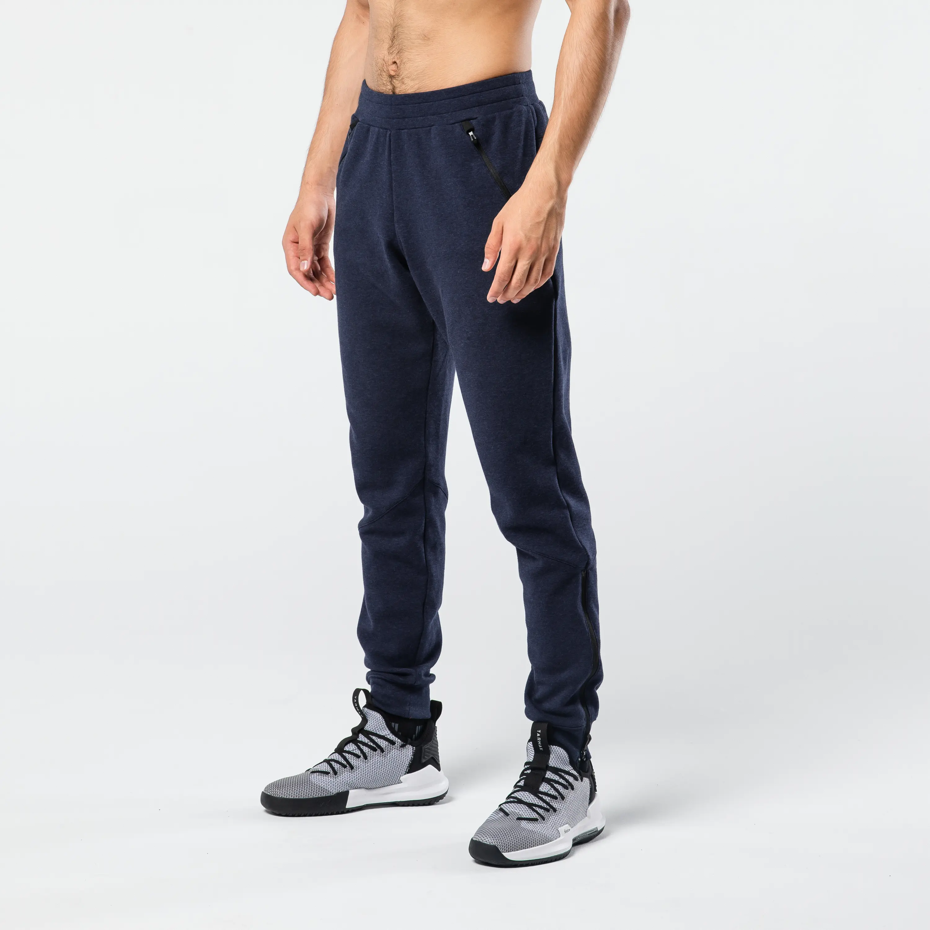 Мужские баскетбольные тренировочные брюки Tarmak CN тёмно-синие
Мужские баскетбольные тренировочные брюки Tarmak CN тёмно-синие