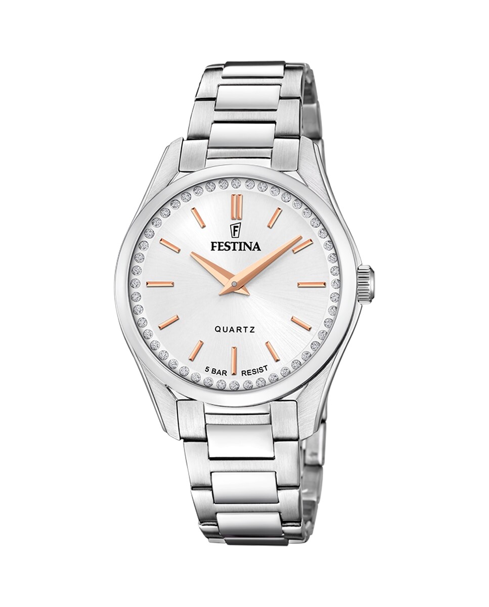 F20583/1 Женские часы Mademoiselle со стальным и серебряным циферблатом Festina, серебро
F20583/1 Женские часы Mademoiselle со стальным и серебряным циферблатом Festina, серебро