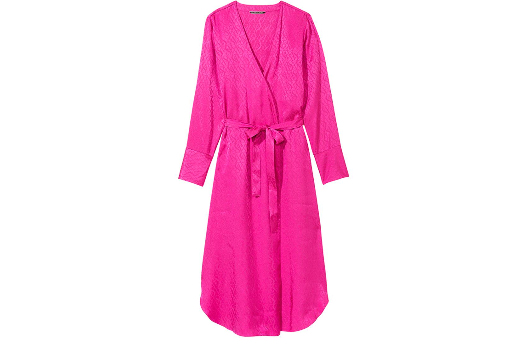 Халат для сна Victoria's Secret розово-фиолетовый
Халат для сна Victoria's Secret розово-фиолетовый