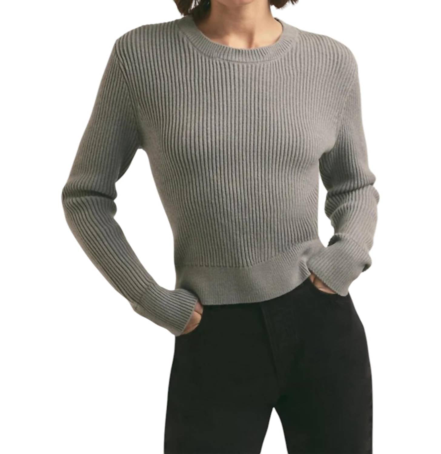 Свитер Katie в цвете Ultimate Gray/White Favorite Daughter
Свитер Katie в цвете Ultimate Gray/White Favorite Daughter