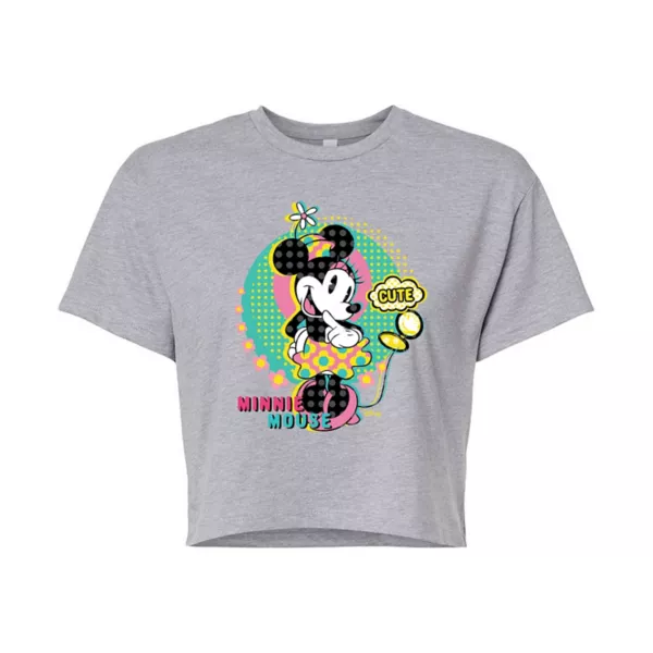 Милая укороченная футболка с принтом Минни Маус для юниоров Disney, серый
Милая укороченная футболка с принтом Минни Маус для юниоров Disney, серый