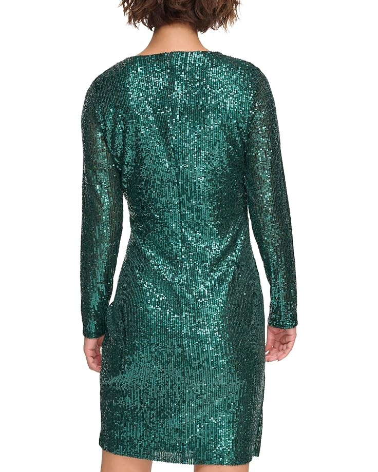 Платье DKNY Sequin Side Ruched Dress, цвет Emerald
Платье DKNY Sequin Side Ruched Dress, цвет Emerald