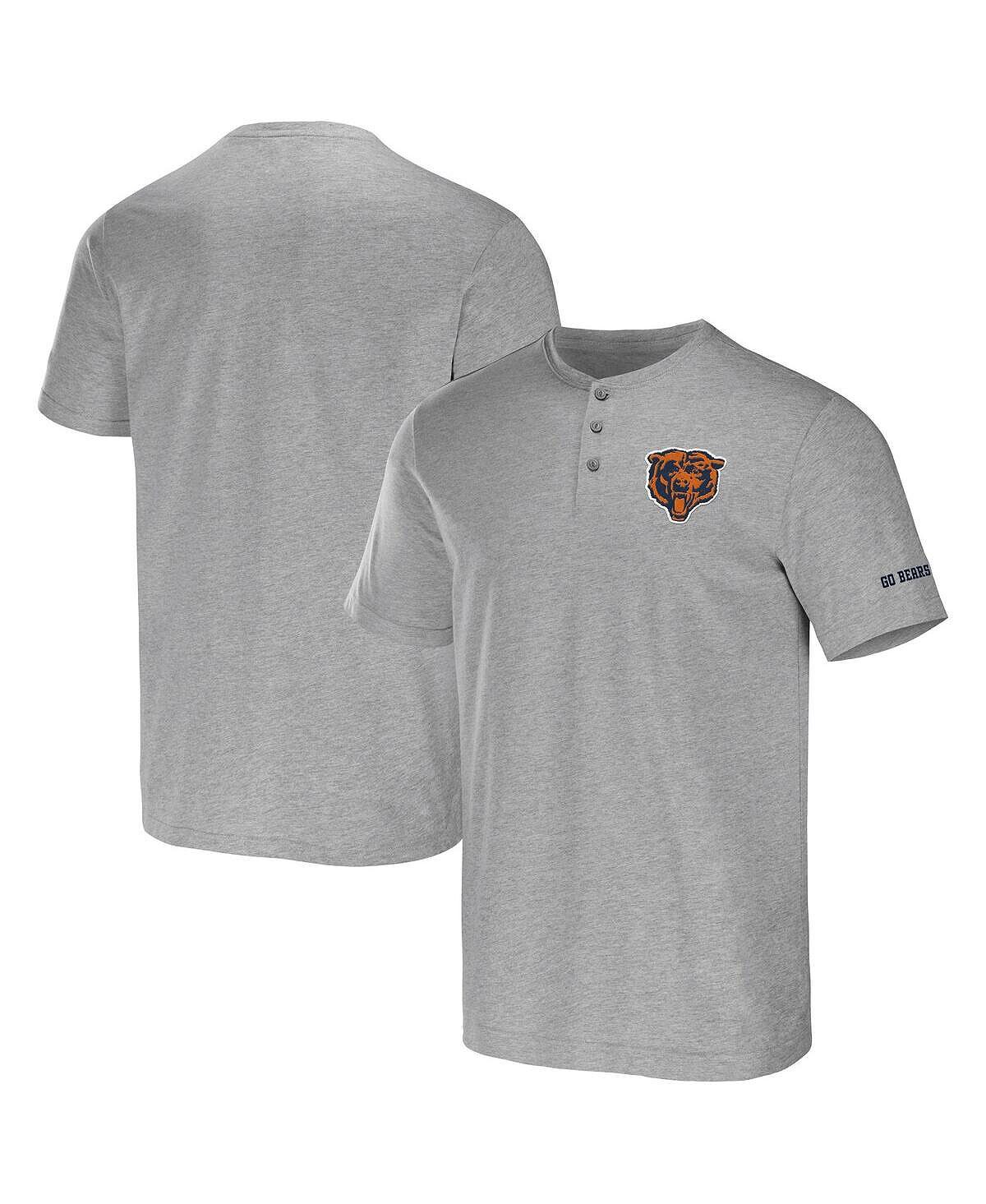 Мужская футболка nfl x darius rucker collection by heather grey chicago bears henley Fanatics, мульти
Мужская футболка nfl x darius rucker collection by heather grey chicago bears henley Fanatics, мульти
