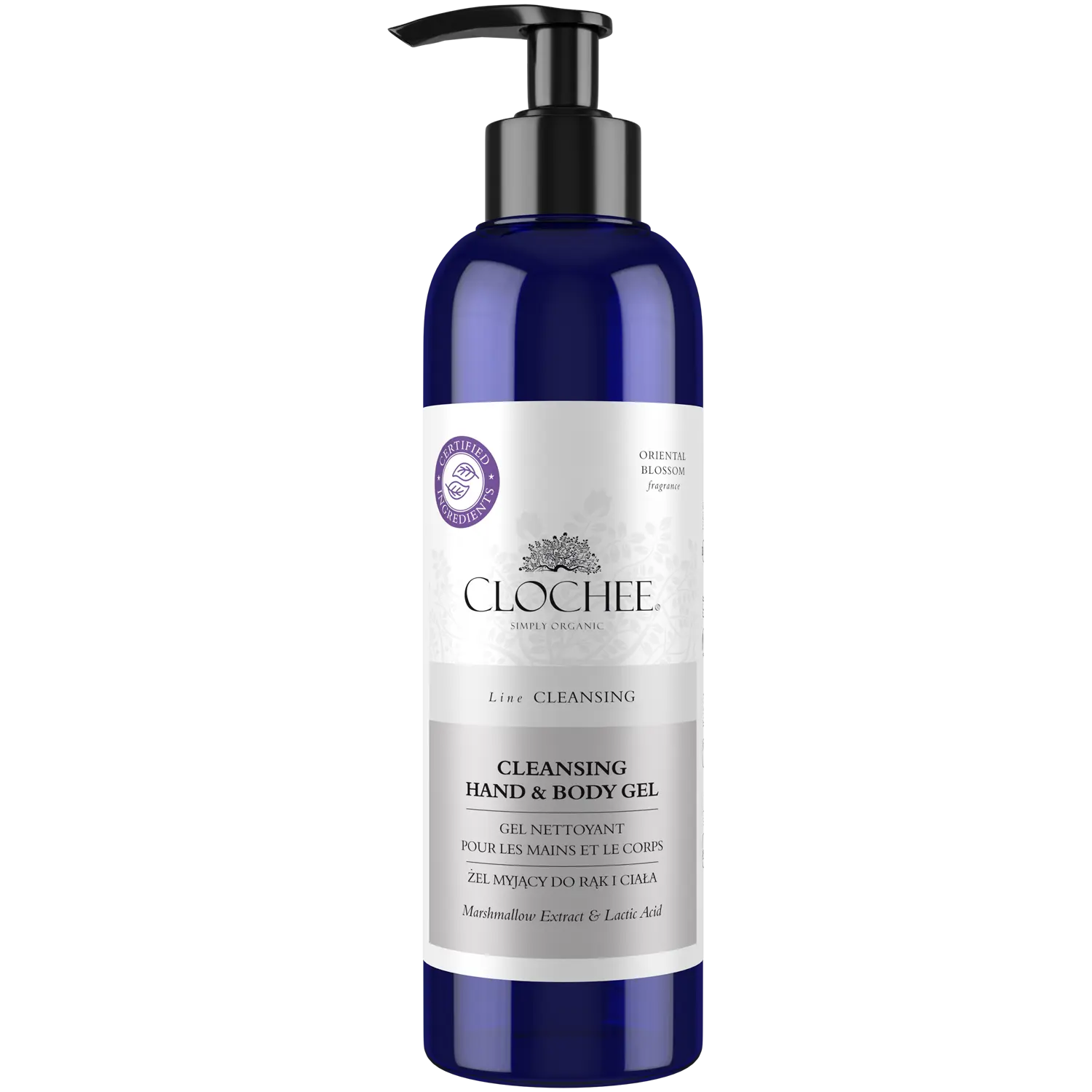 Clochee Cleansing гель для рук и тела, 250 мл
Clochee Cleansing гель для рук и тела, 250 мл