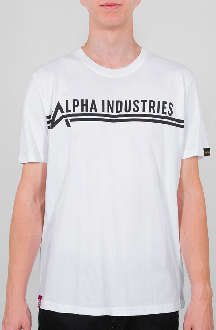 Футболка Alpha Industries, бело-черная
Футболка Alpha Industries, бело-черная