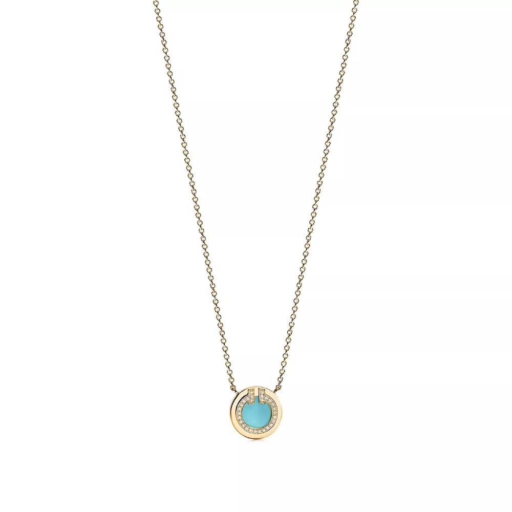 Кулон с цепочкой Tiffany & Co. Diamond And Turquoise Circle, желтое золото
Кулон с цепочкой Tiffany & Co. Diamond And Turquoise Circle, желтое золото