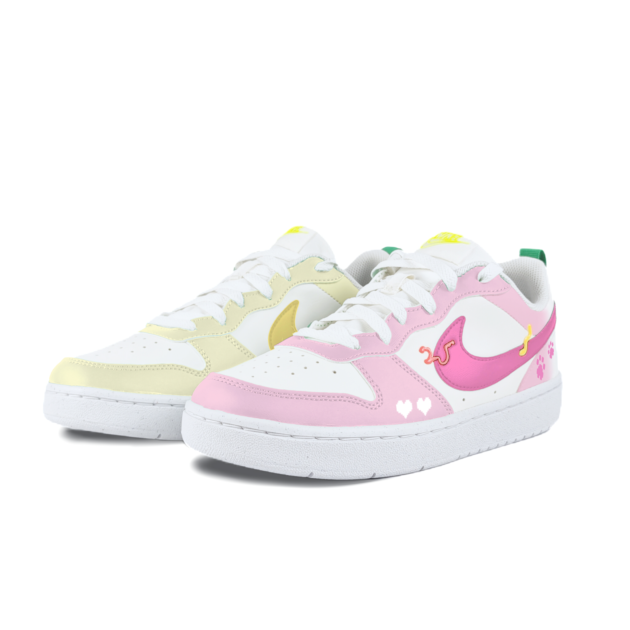 Кроссовки Court Borough Low Recraft Bg с противоскользящим износостойким низким верхом для детей и подростков Nike, розовый/желтый
Кроссовки Court Borough Low Recraft Bg с противоскользящим износостойким низким верхом для детей и подростков Nike, розовый/желтый