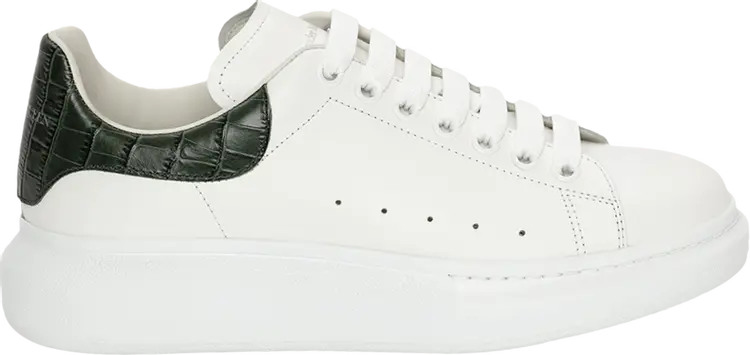 Кроссовки Alexander McQueen Oversized Sneaker White Forest Green Crocodile, белый
Кроссовки Alexander McQueen Oversized Sneaker White Forest Green Crocodile, белый