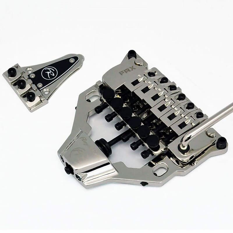 Floyd Rose FRTX04000 FRX Тремоло с верхним креплением, никель 
Floyd Rose FRTX04000 FRX Тремоло с верхним креплением, никель
