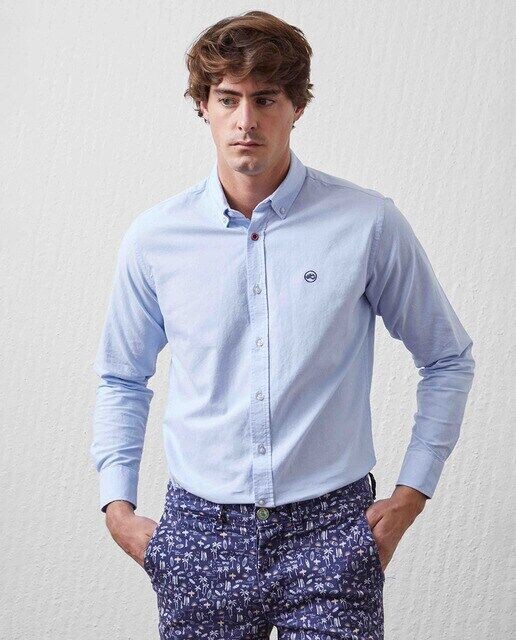 Базовая мужская рубашка узкого узора Altonadock, светло-синий
Базовая мужская рубашка узкого узора Altonadock, светло-синий