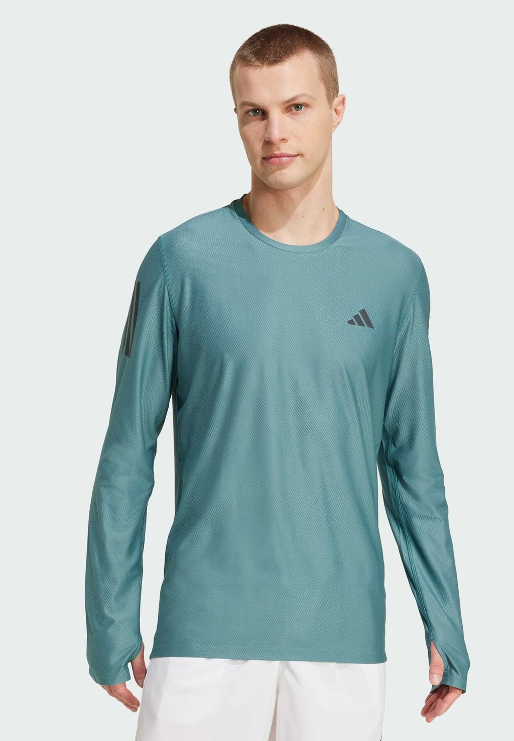 Лонгслив Adidas Performance, цвет Preloved Teal
Лонгслив Adidas Performance, цвет Preloved Teal