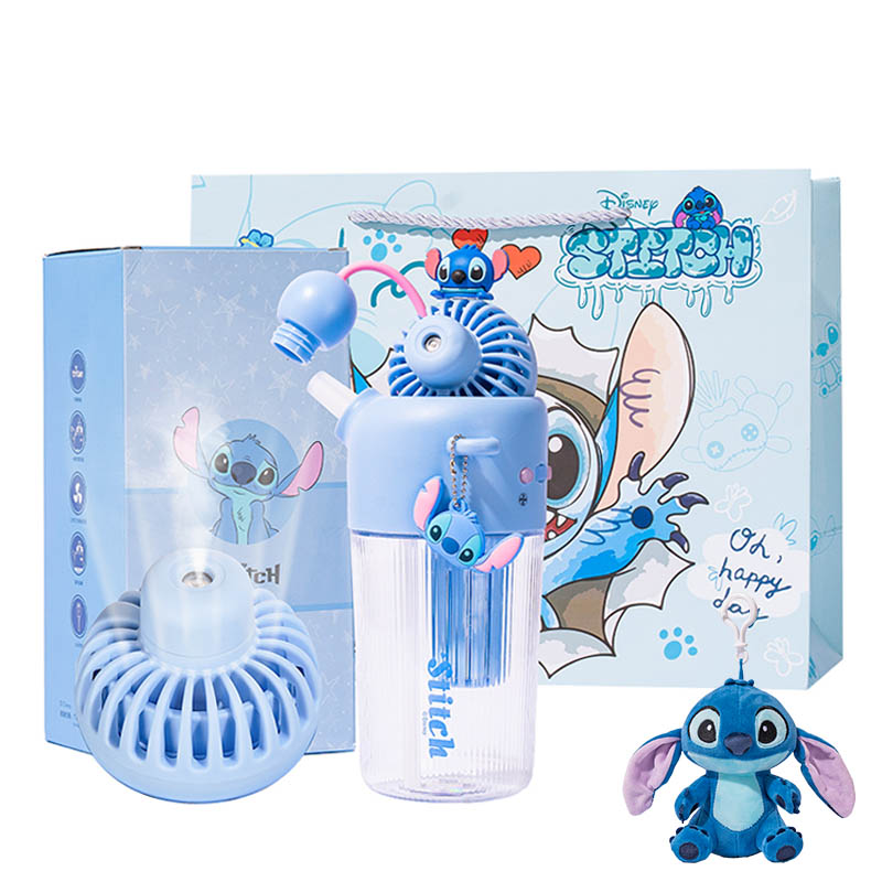 Summer Spray Fan Water Cup 600ml Disney, Stitch+Stitch Doll+Shopping Bag
Summer Spray Fan Water Cup 600ml Disney, Stitch+Stitch Doll+Shopping Bag
