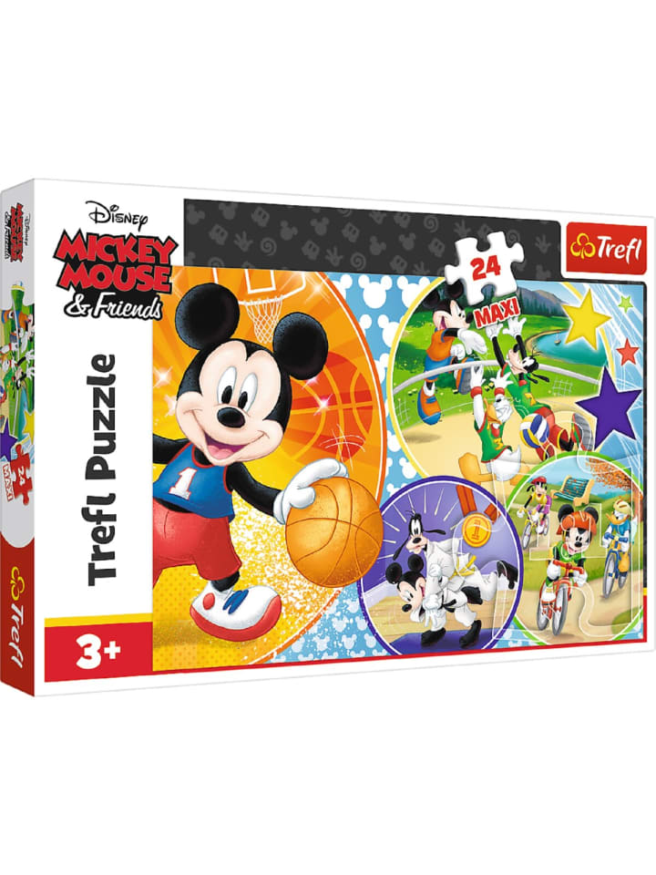 Disney Mickey Mouse Пазл Disney Mickey Muas "Время для спортивных игр", 24 больших разноцветных детали
Disney Mickey Mouse Пазл Disney Mickey Muas "Время для спортивных игр", 24 больших разноцветных детали