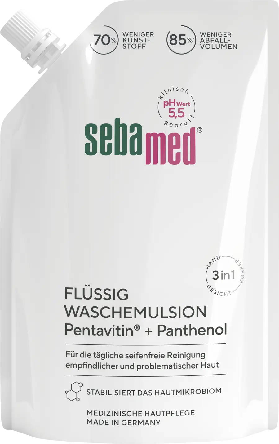 Жидкое мыло sebamed Flüssig Waschemulsion Nachfüllbeutel
Жидкое мыло sebamed Flüssig Waschemulsion Nachfüllbeutel