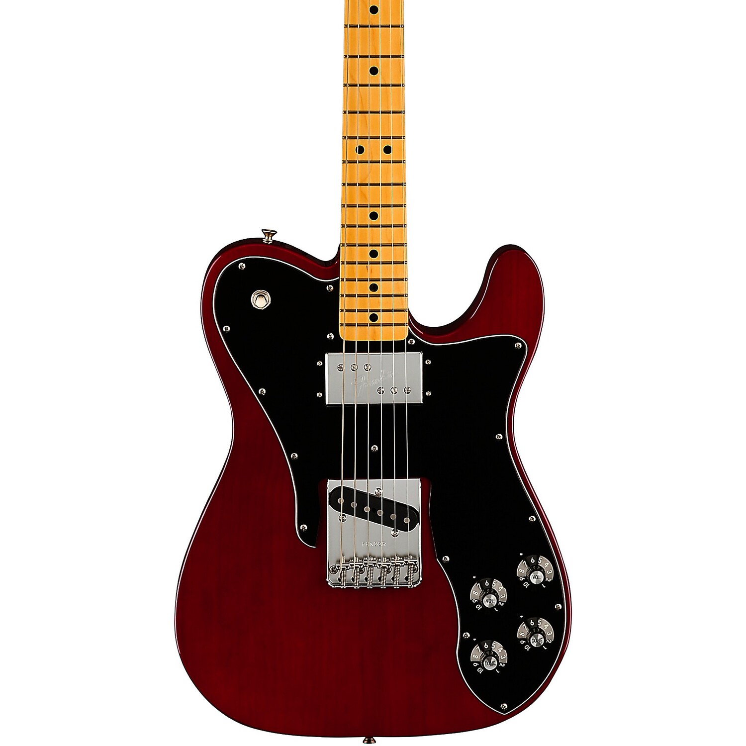 Электрогитара Fender American Vintage II 1977 Telecaster Custom, кленовая накладка на гриф, вино
Электрогитара Fender American Vintage II 1977 Telecaster Custom, кленовая накладка на гриф, вино