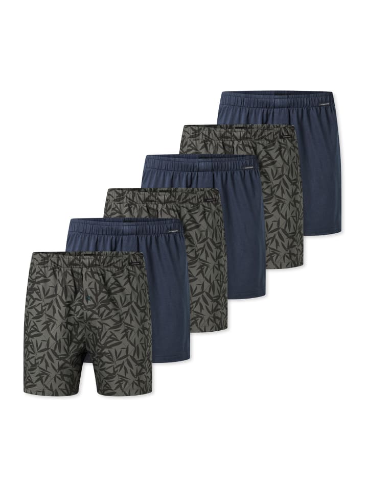 Боксеры Schiesser, синий/зеленый
Боксеры Schiesser, синий/зеленый