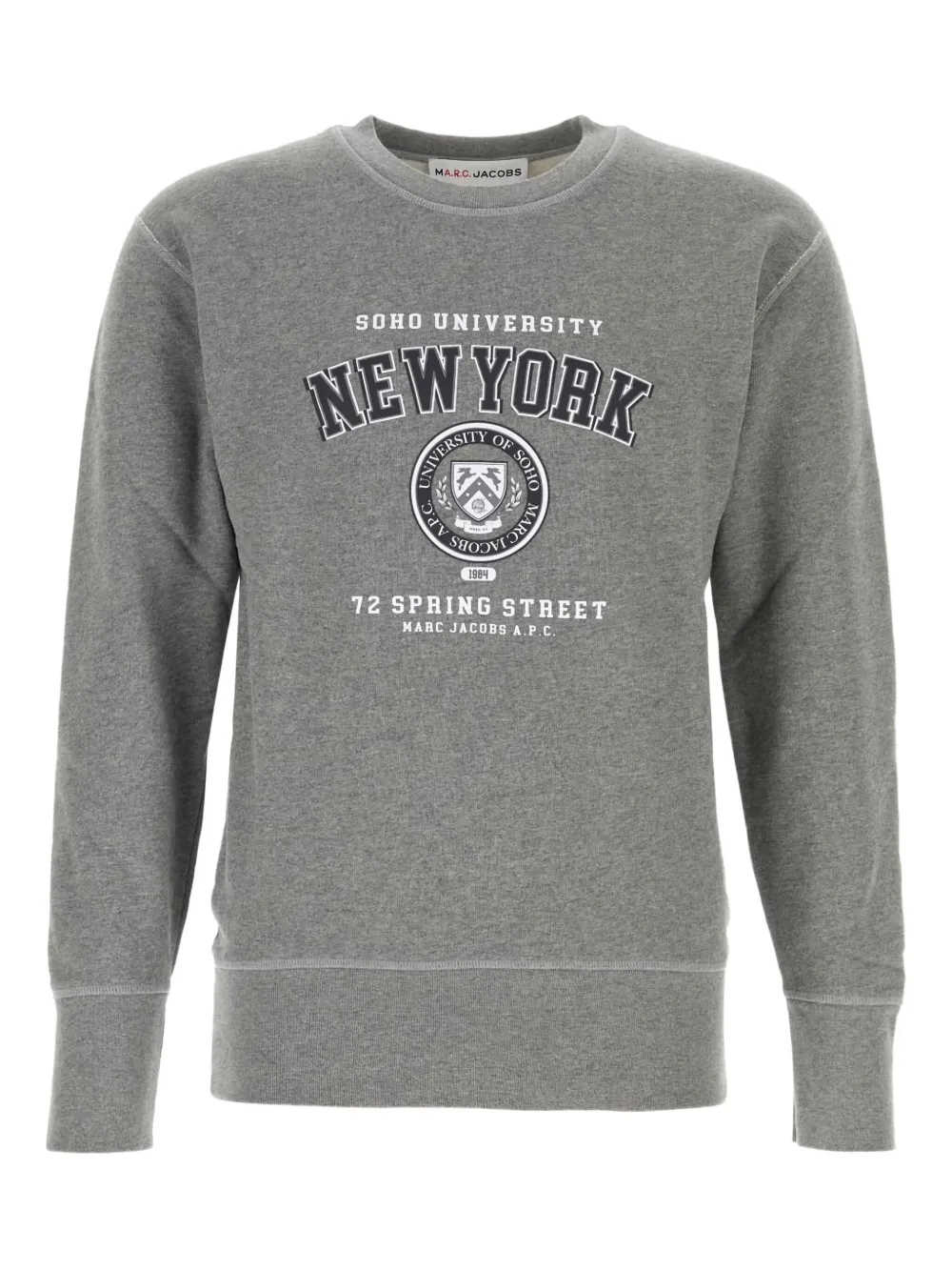 Свитшот X Marc Jacobs The Shrunken NY с круглым вырезом A.P.C., серый
Свитшот X Marc Jacobs The Shrunken NY с круглым вырезом A.P.C., серый