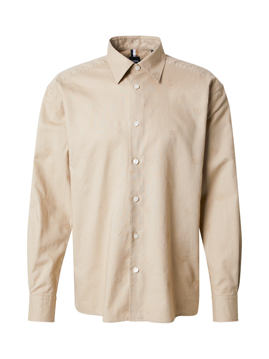 Рубашка обычного кроя на пуговицах BOSS C-CORY-243, бежевый
Рубашка обычного кроя на пуговицах BOSS C-CORY-243, бежевый