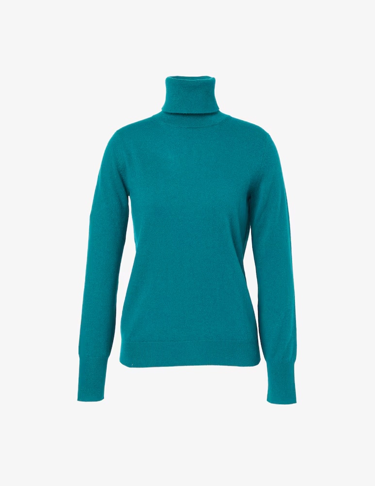 Джемпер с высоким воротником Pure Cashmere, цвет Verde Arcadia 
Джемпер с высоким воротником Pure Cashmere, цвет Verde Arcadia