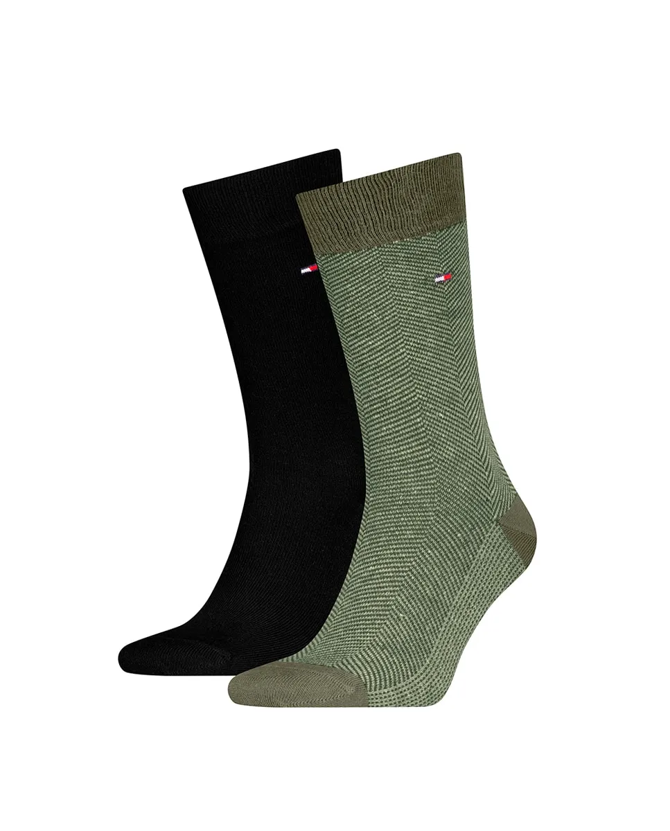 Классические мужские носки (упаковка из 2 шт) Tommy Hilfiger, военный зеленый
Классические мужские носки (упаковка из 2 шт) Tommy Hilfiger, военный зеленый