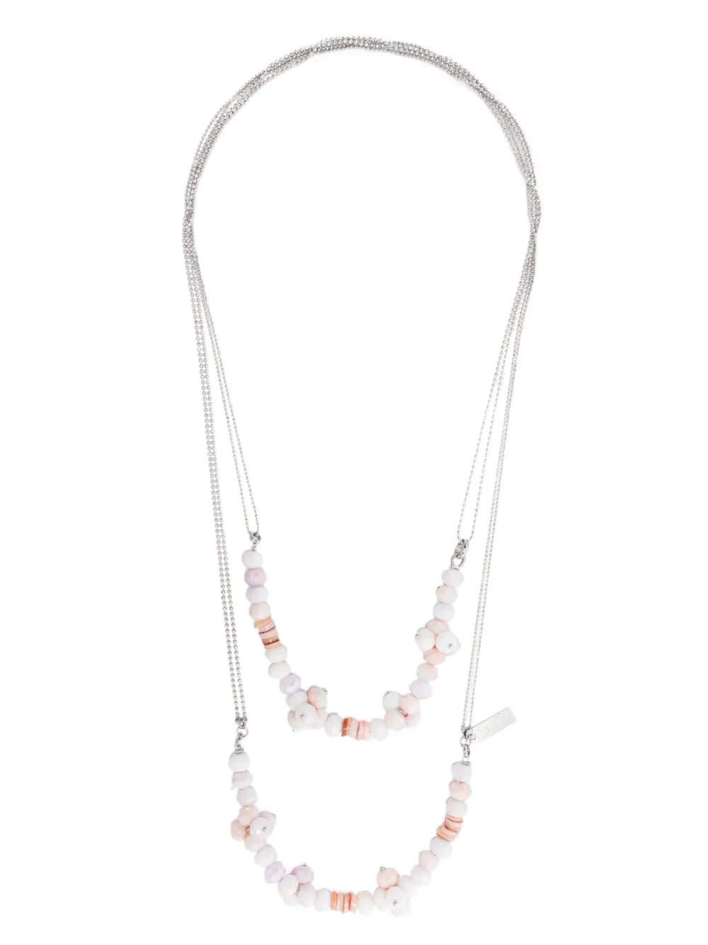 Многослойное колье Peserico, серебяный
Многослойное колье Peserico, серебяный