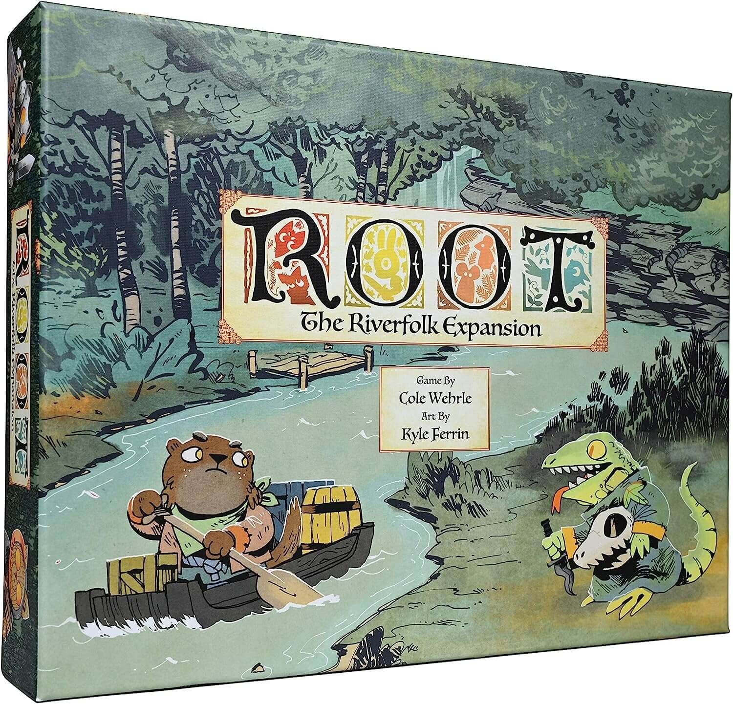 Дополнение к настольной игре Leder Games Root: The Riverfolk Expansion
Дополнение к настольной игре Leder Games Root: The Riverfolk Expansion