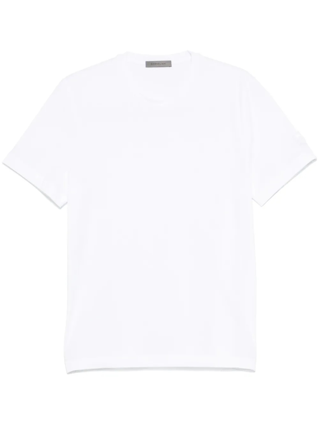 Футболка с вышитым логотипом Corneliani, белый
Футболка с вышитым логотипом Corneliani, белый