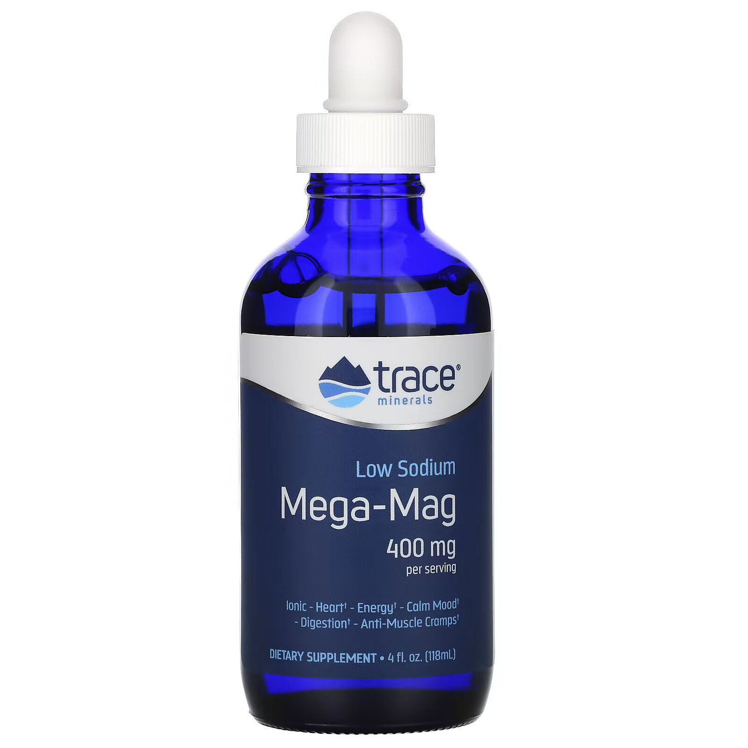 Trace Minerals Mega-Mag с низким содержанием натрия 400 мг, 118 мл
Trace Minerals Mega-Mag с низким содержанием натрия 400 мг, 118 мл