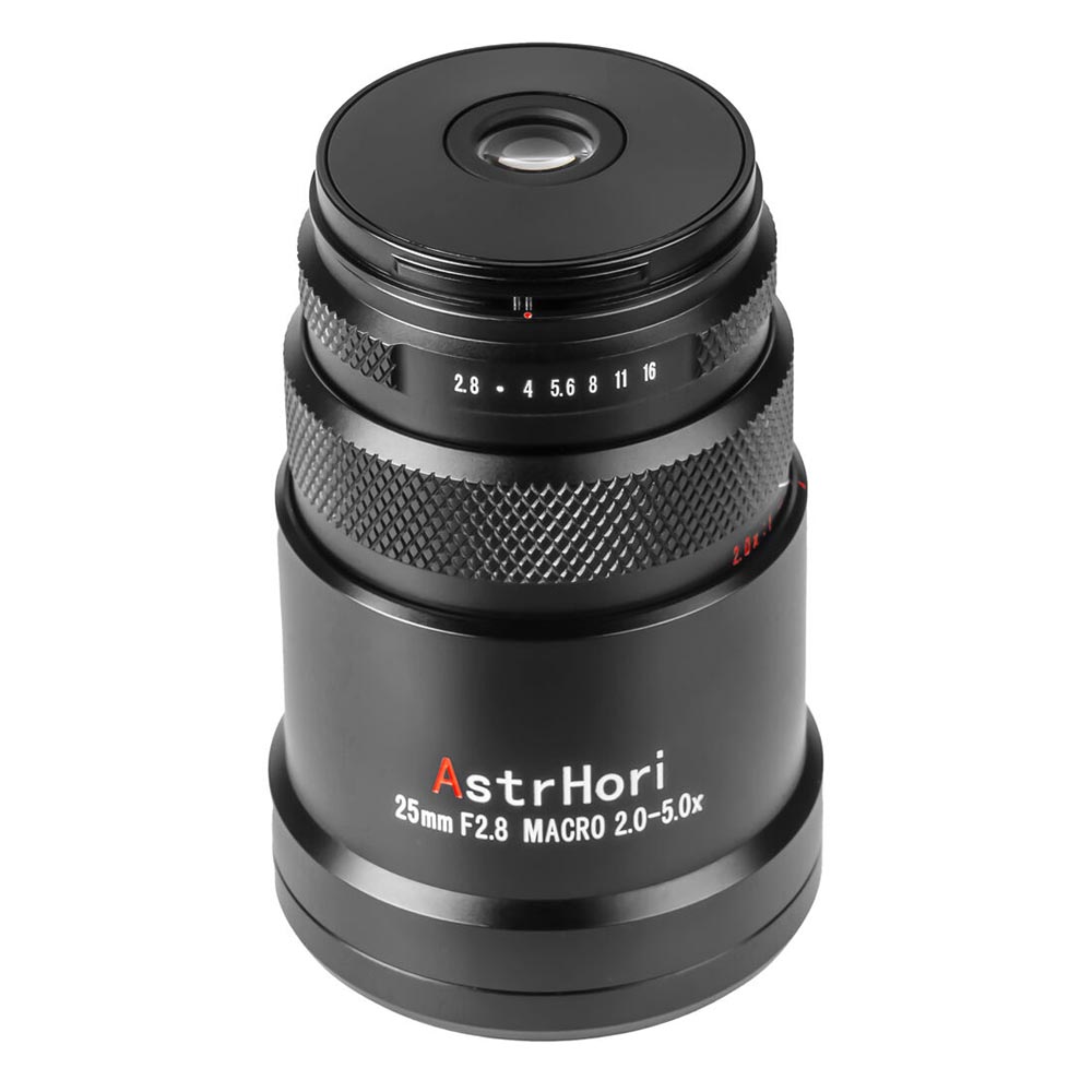 Объектив AstrHori 25mm f/2.8 2-5x Ultra Macro, Sony E Mount, черный
Объектив AstrHori 25mm f/2.8 2-5x Ultra Macro, Sony E Mount, черный