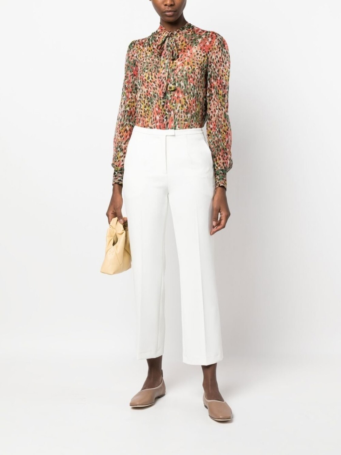 TWINSET блузка с бантом и анималистичным принтом, красный
TWINSET блузка с бантом и анималистичным принтом, красный