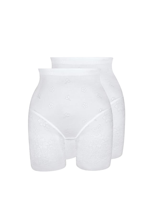 Трусики-Бюстье функциональные жаккардовые упаковка из 2 шт. Sassa, белый
Трусики-Бюстье функциональные жаккардовые упаковка из 2 шт. Sassa, белый