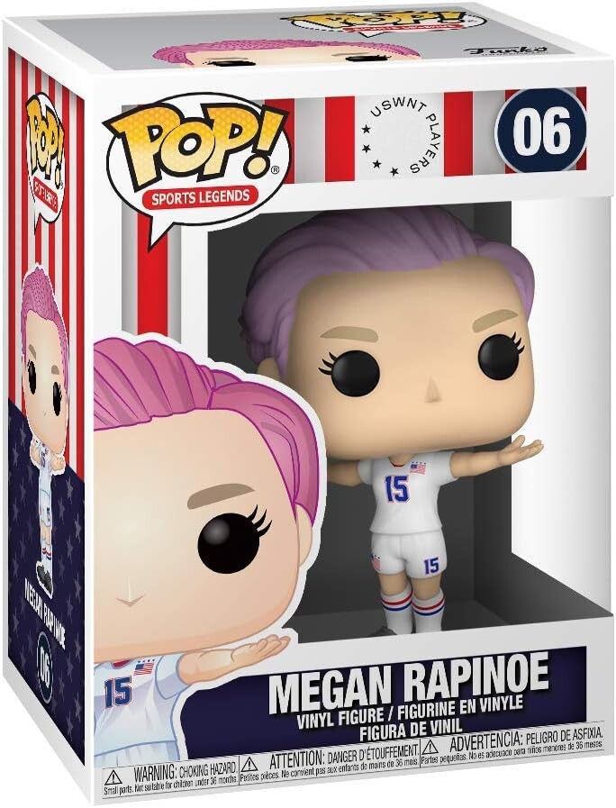 Фигурка Funko Pop! Sports: The U.S Women's Soccer Team - Megan Rapinoe
Фигурка Funko Pop! Sports: The U.S Women's Soccer Team - Megan Rapinoe