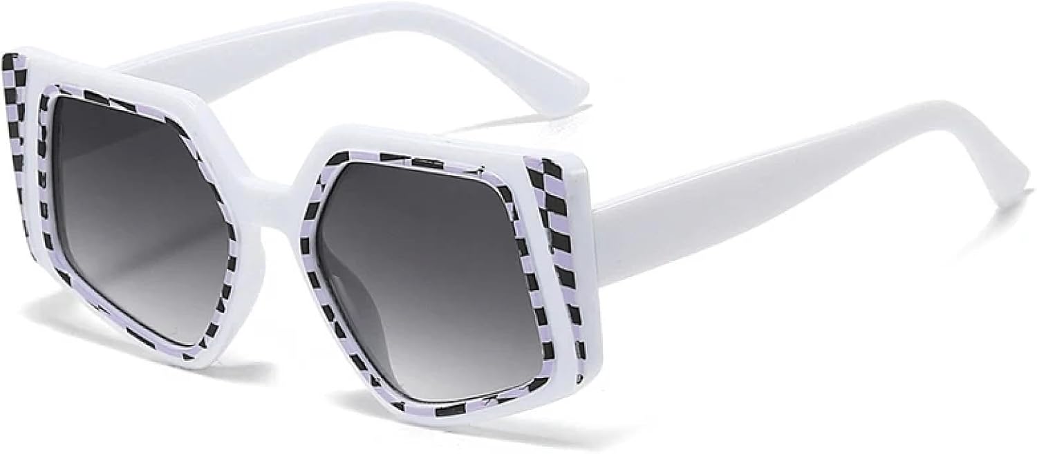 Двухцветные, большие, асимметричные панк-солнцезащитные очки для женщин, роскошные солнцезащитные очки в винтажном стиле, защита от УФ-излучения UV400 TKKTLLT, White Gray
Двухцветные, большие, асимметричные панк-солнцезащитные очки для женщин, роскошные солнцезащитные очки в винтажном стиле, защита от УФ-излучения UV400 TKKTLLT, White Gray