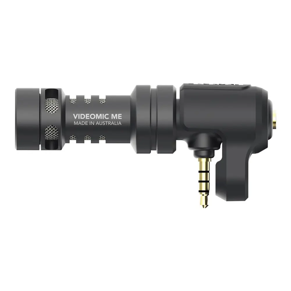 Микрофон Rode Videomic Me, черный
Микрофон Rode Videomic Me, черный
