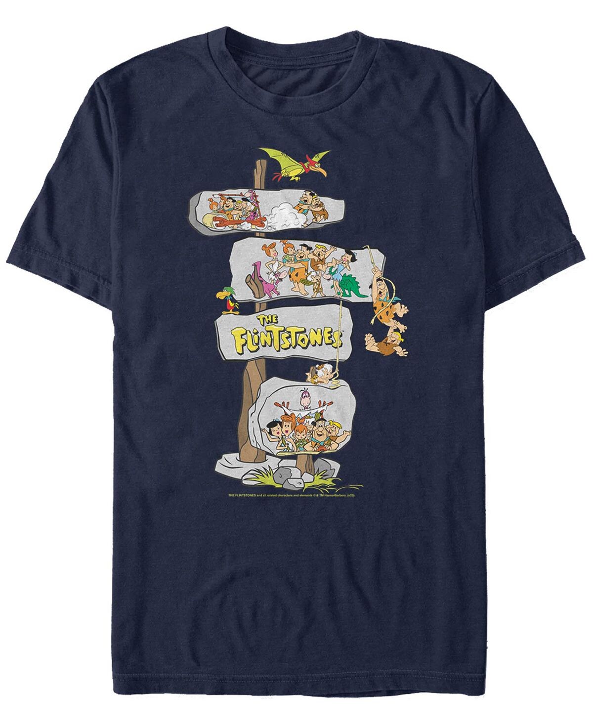 Мужская футболка с коротким рукавом the flintstones box up stones Fifth Sun, синий
Мужская футболка с коротким рукавом the flintstones box up stones Fifth Sun, синий