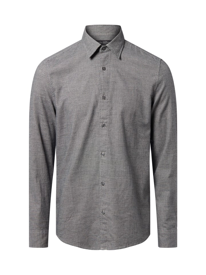 Рубашка антрацитово-черного цвета Marc O'Polo
Рубашка антрацитово-черного цвета Marc O'Polo