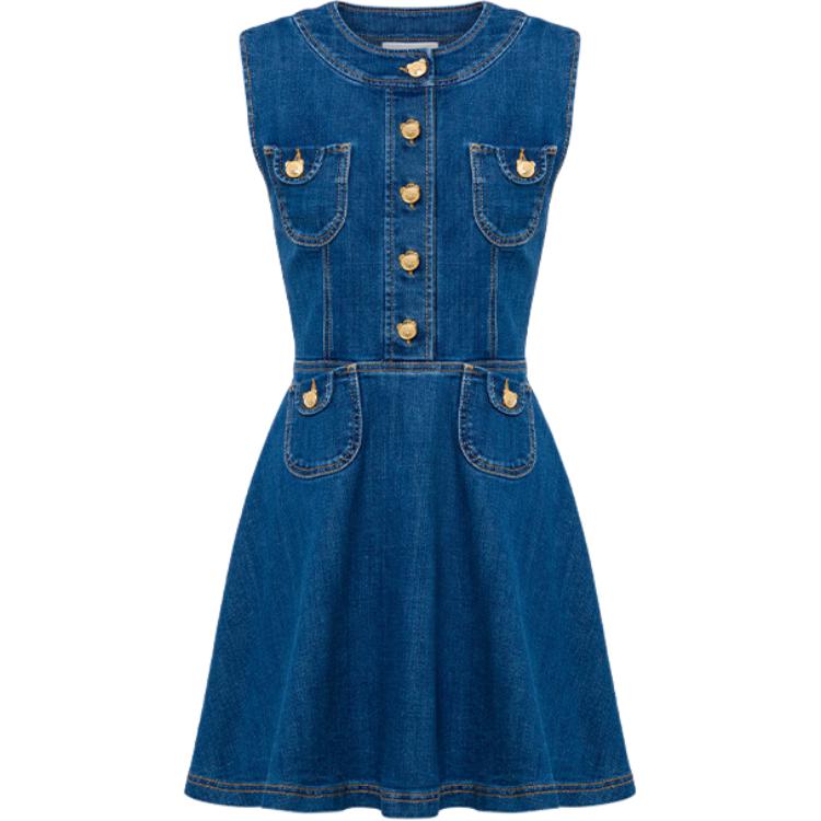 Женское платье без рукавов MOSCHINO, синий
Женское платье без рукавов MOSCHINO, синий