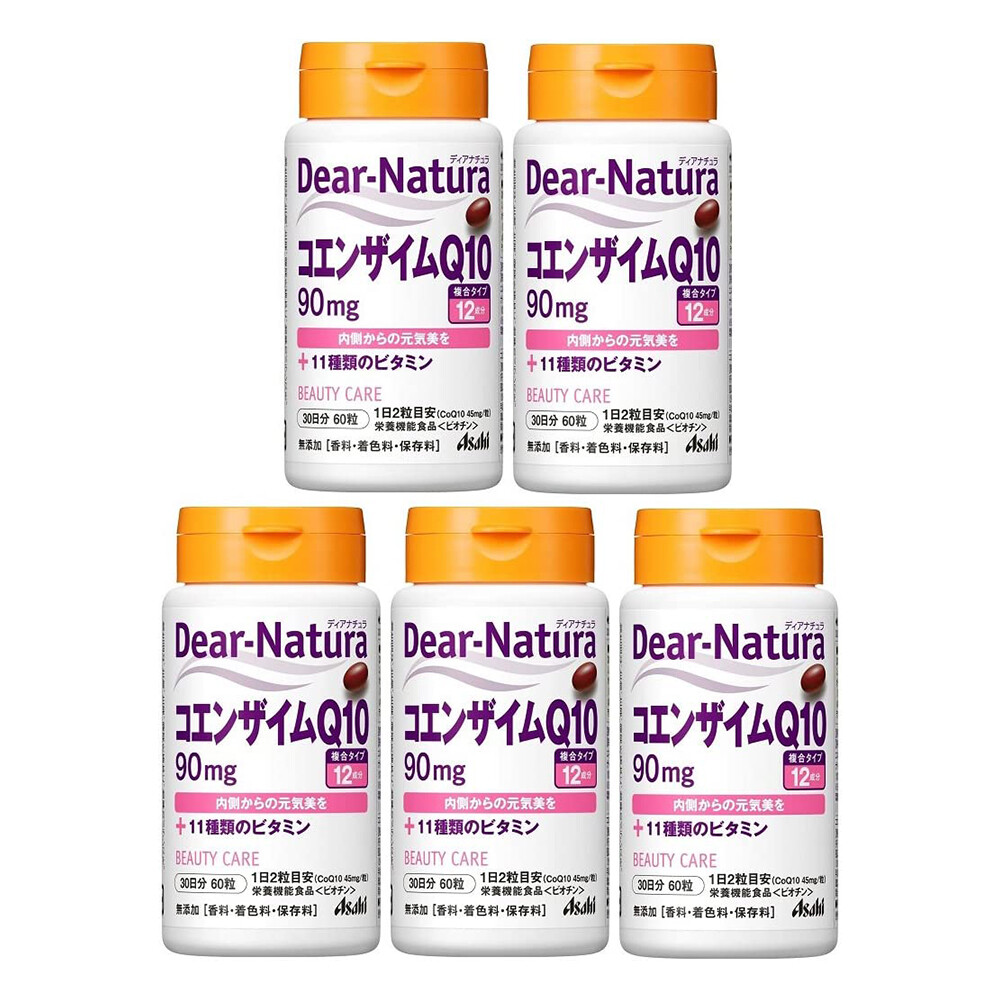 Коэнзим Q10 и 11 витаминов для красоты и молодости ASAHI Dear-Natura, 5 предметов, 60х5 капсул
Коэнзим Q10 и 11 витаминов для красоты и молодости ASAHI Dear-Natura, 5 предметов, 60х5 капсул