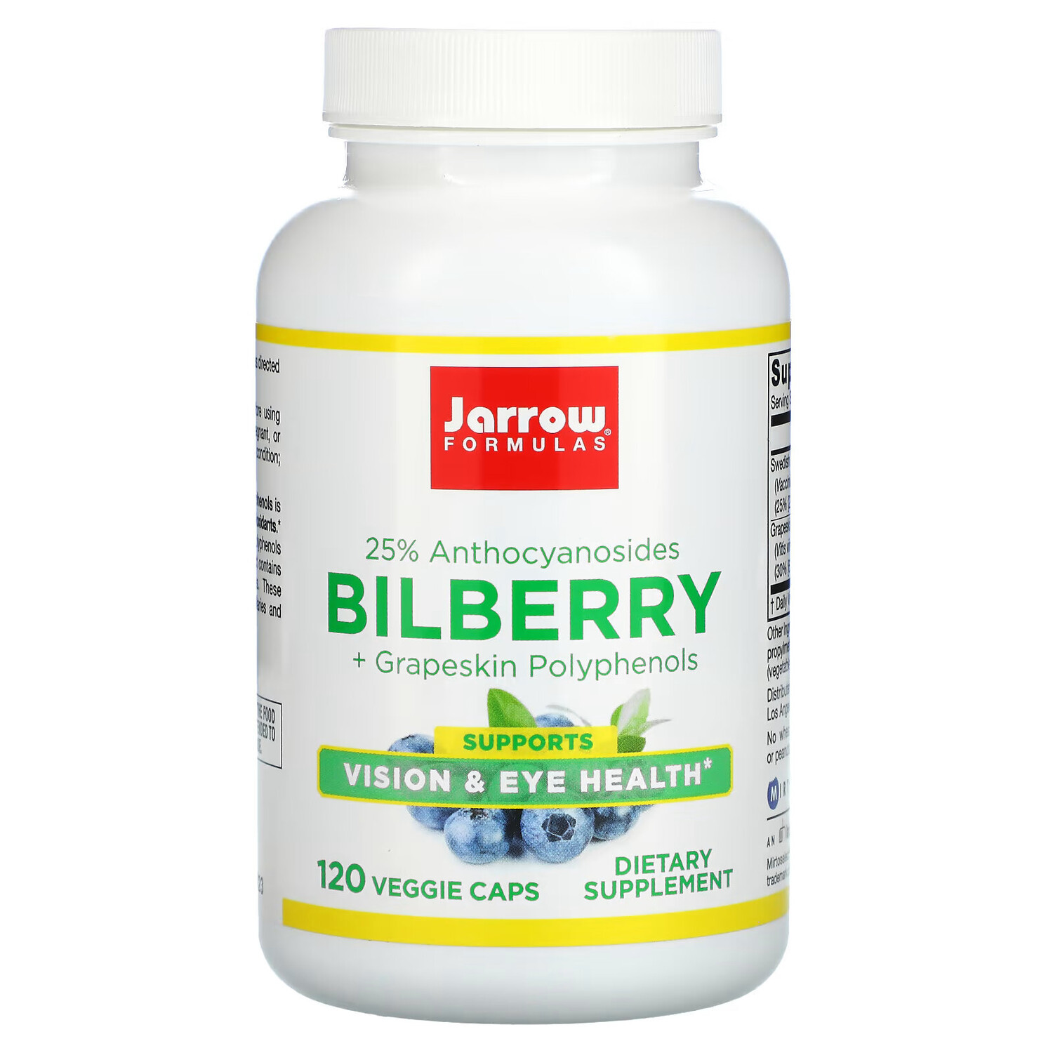 Jarrow Formulas, комплекс полифенолов из черники и кожуры винограда, 280 мг, 120 вегетарианских капсул
Jarrow Formulas, комплекс полифенолов из черники и кожуры винограда, 280 мг, 120 вегетарианских капсул