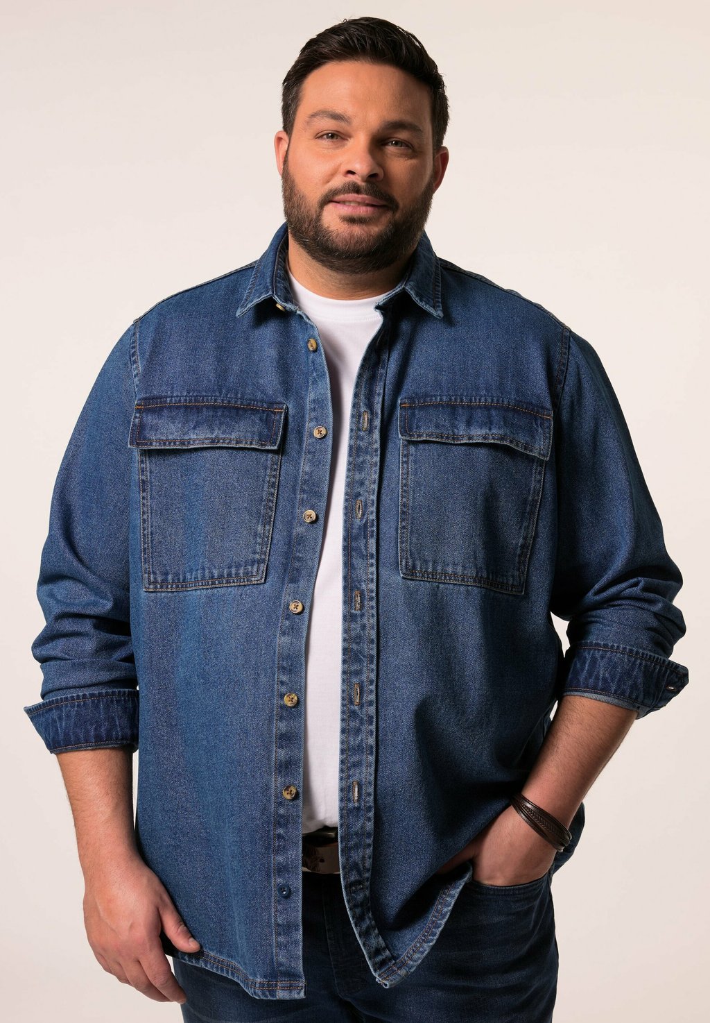 Рубашка LANG ARM KENTKRAGEN Men Plus, деним
Рубашка LANG ARM KENTKRAGEN Men Plus, деним