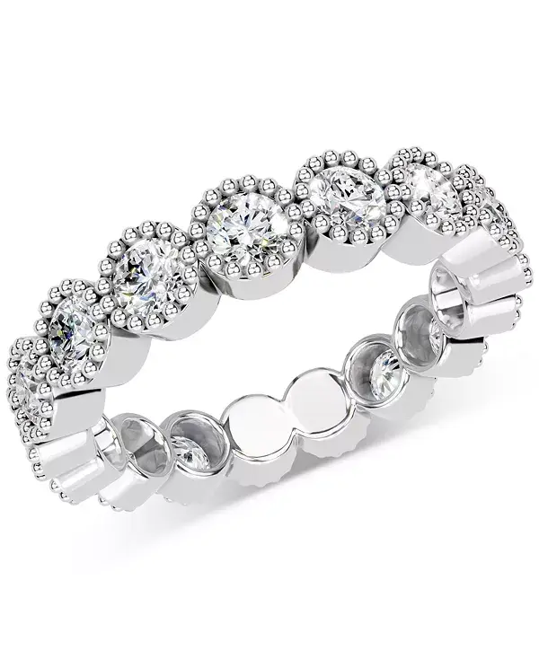 Кольцо с бриллиантами в оправе «милгрейн» (2 карата) из платины или 14-каратного золота Macy'S, platinum
Кольцо с бриллиантами в оправе «милгрейн» (2 карата) из платины или 14-каратного золота Macy'S, platinum