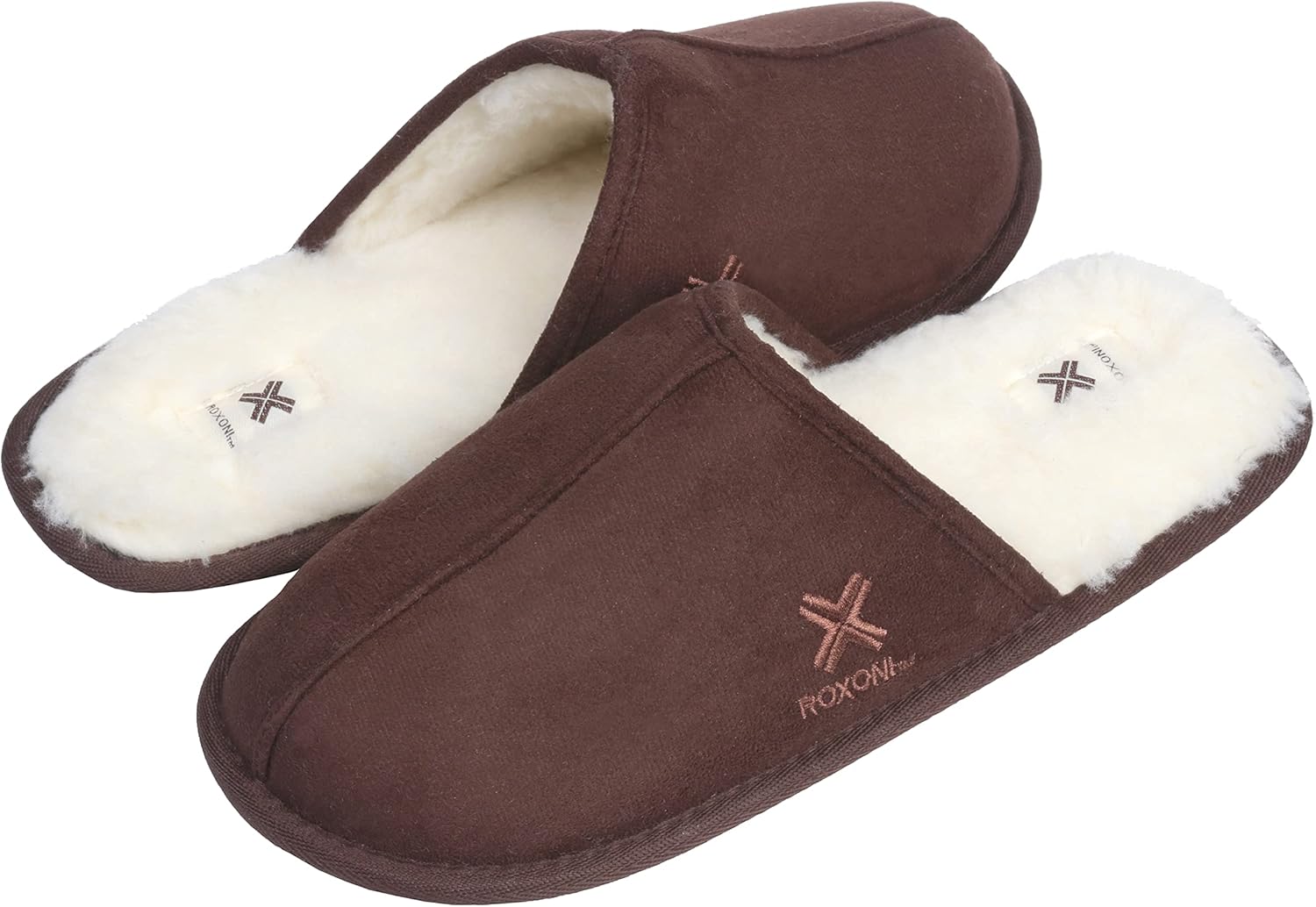 Домашние тапочки Roxoni для мужчин с замшевой поверхностью и подкладкой из искусственной овчины, коричневый
Домашние тапочки Roxoni для мужчин с замшевой поверхностью и подкладкой из искусственной овчины, коричневый