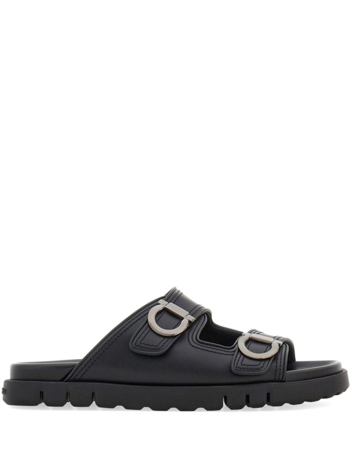 Ferragamo сандалии с декором Gancini, черный
Ferragamo сандалии с декором Gancini, черный