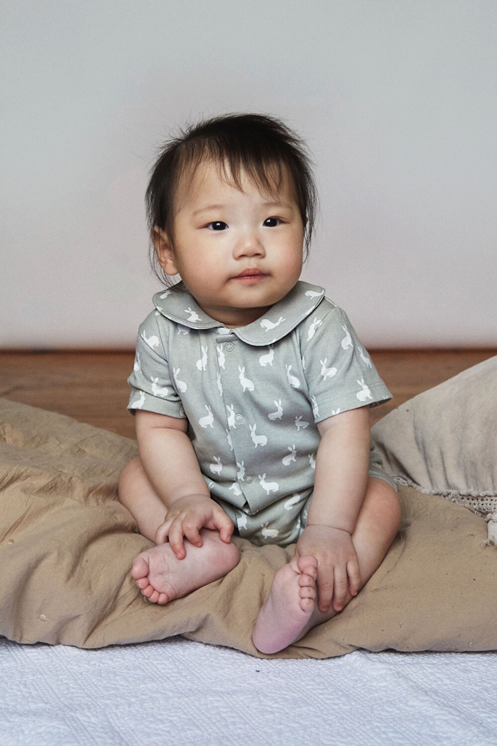 Детские комбинезоны из трикотажа с принтом кролика The Little Tailor, серый
Детские комбинезоны из трикотажа с принтом кролика The Little Tailor, серый