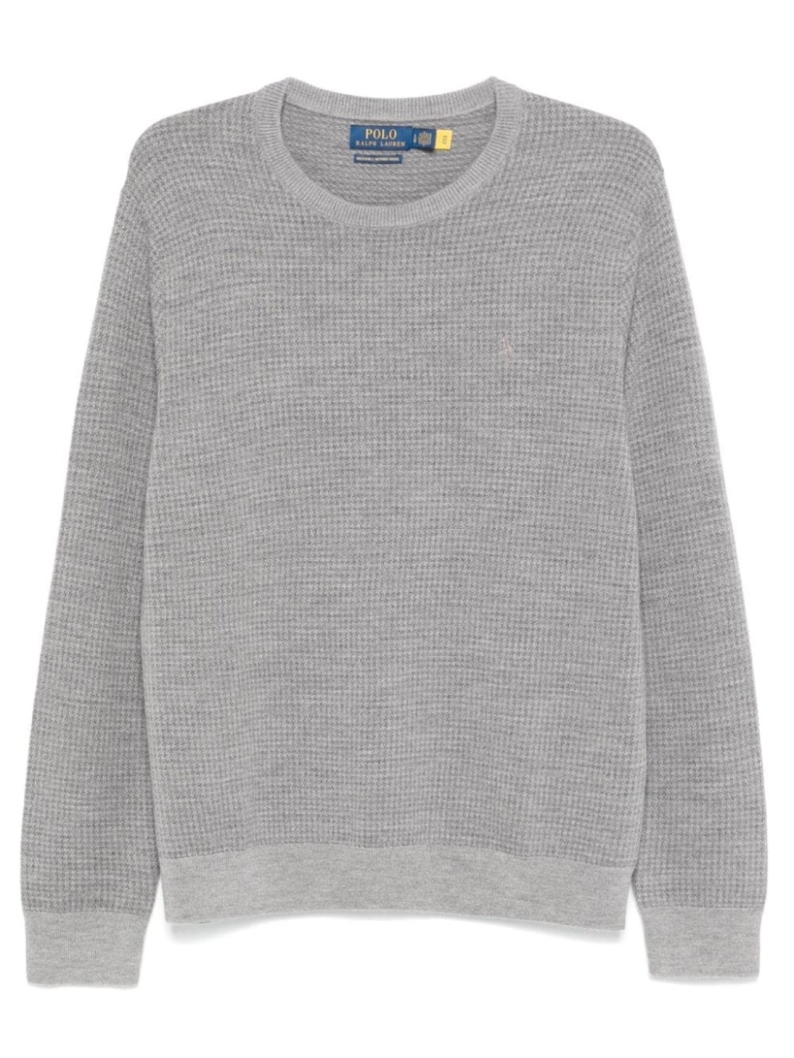 Polo Ralph Lauren шерстяной свитер с узором «гусиная лапка», серый
Polo Ralph Lauren шерстяной свитер с узором «гусиная лапка», серый