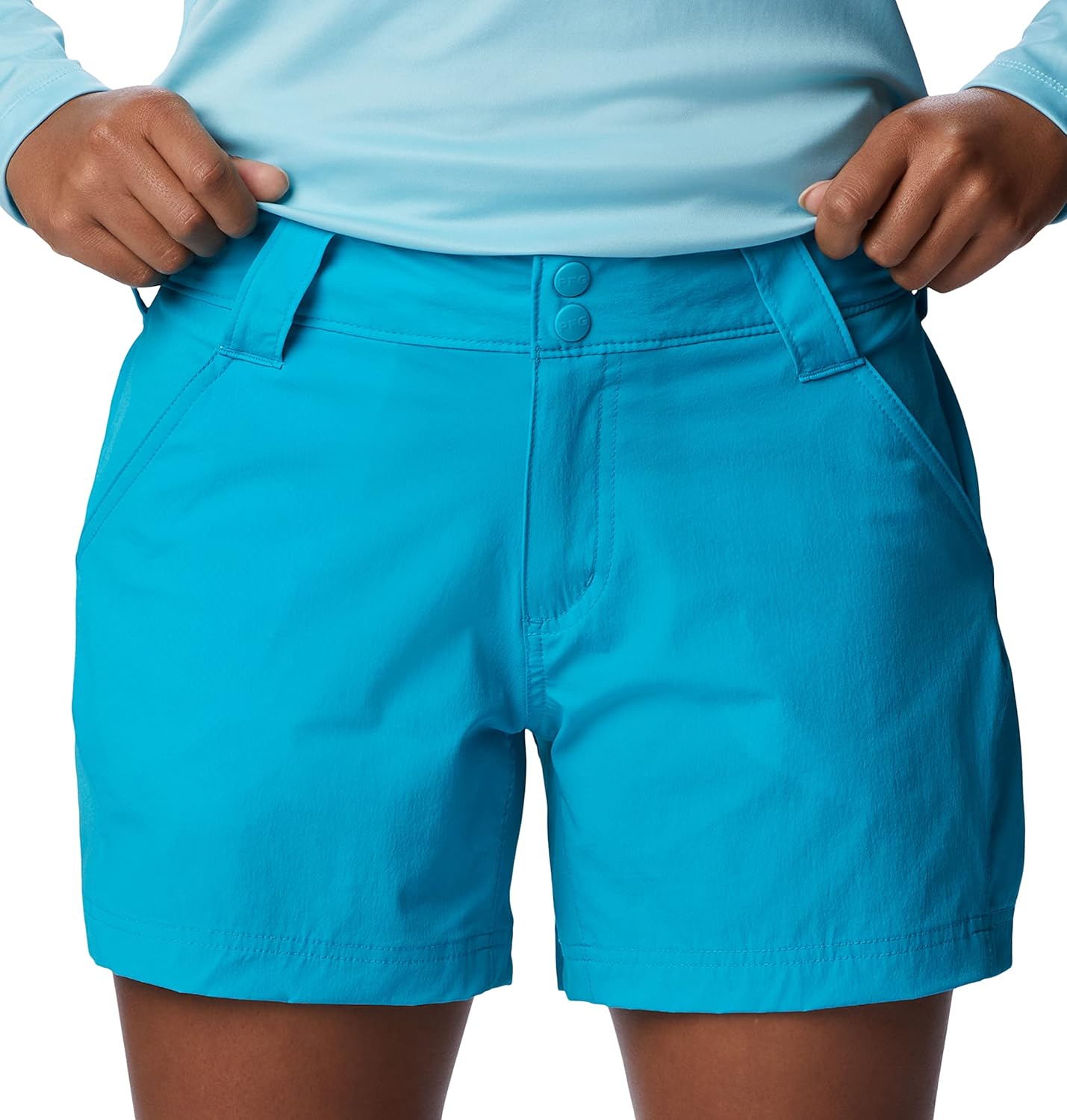 Columbia Women's Coral Point Iii Шорты, Ocean Teal
Columbia Women's Coral Point Iii Шорты, Ocean Teal
