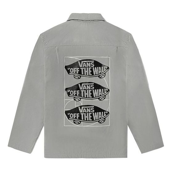 Куртка men's series skateboard logo printing sports jacket gray Vans, серый
Куртка men's series skateboard logo printing sports jacket gray Vans, серый