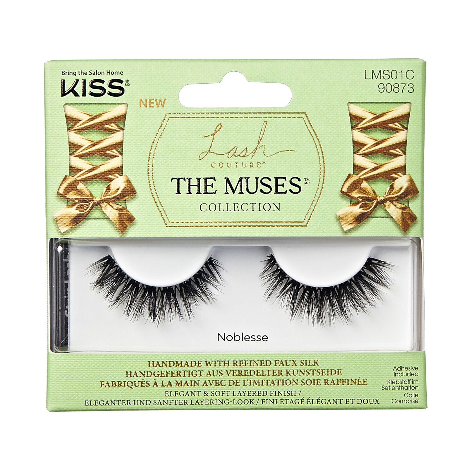 Искусственные ресницы noblesse Kiss, количество 1 шт.
Искусственные ресницы noblesse Kiss, количество 1 шт.